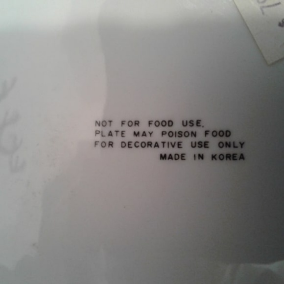 Vintage KENTUCKY Open Lace Porcelain Souvenir Collectible Plate M.C. ART… - Picture 5 of 5